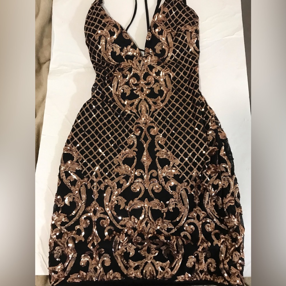 Strappy party dress